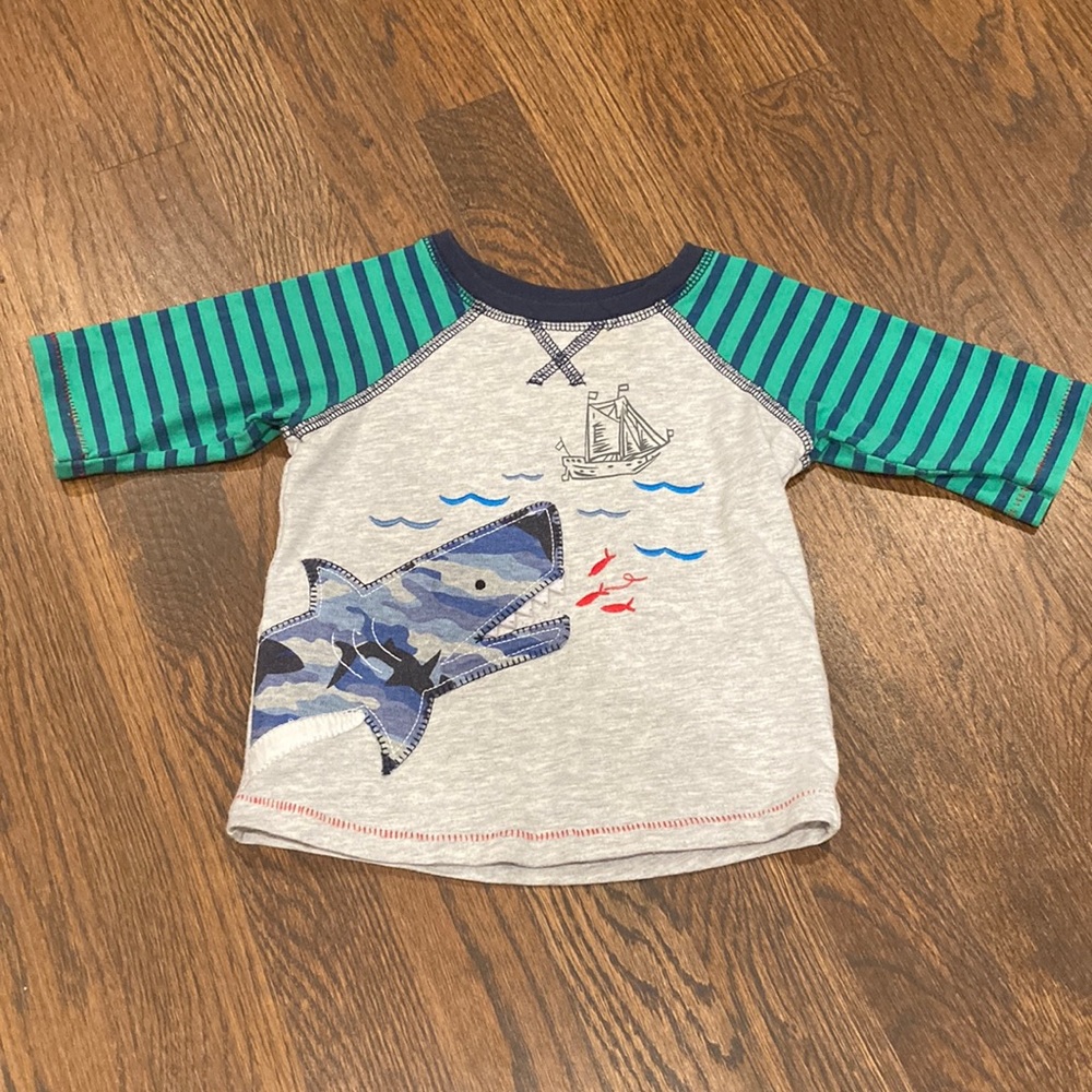 Mud Pie 3/4 Sleeve Shirt